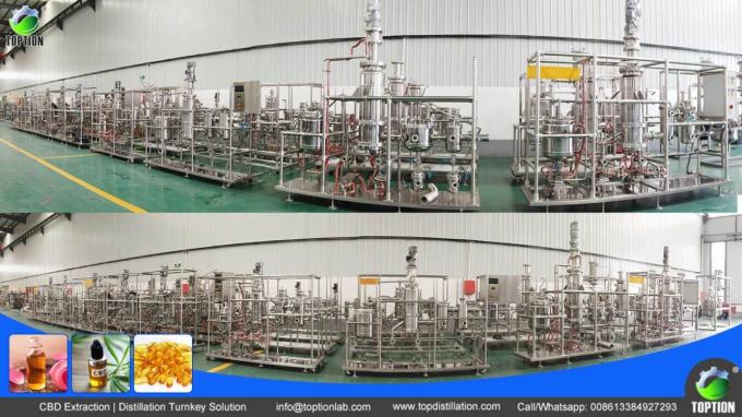 short path molecular distillation
